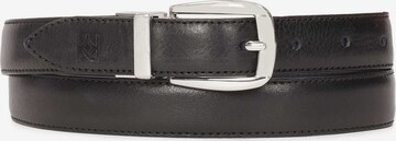 Kazar Belt in Black: front