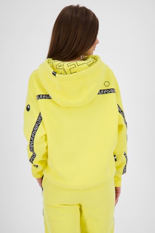 Alife and Kickin Sweatshirt 'Mina' in Yellow