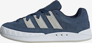 Baskets basses 'Adimatic' ADIDAS ORIGINALS en bleu : devant