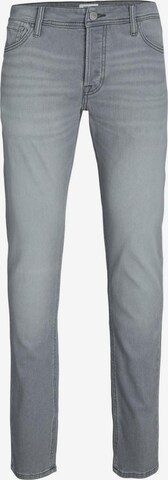 JACK & JONES Slimfit Jeans in Grijs: voorkant