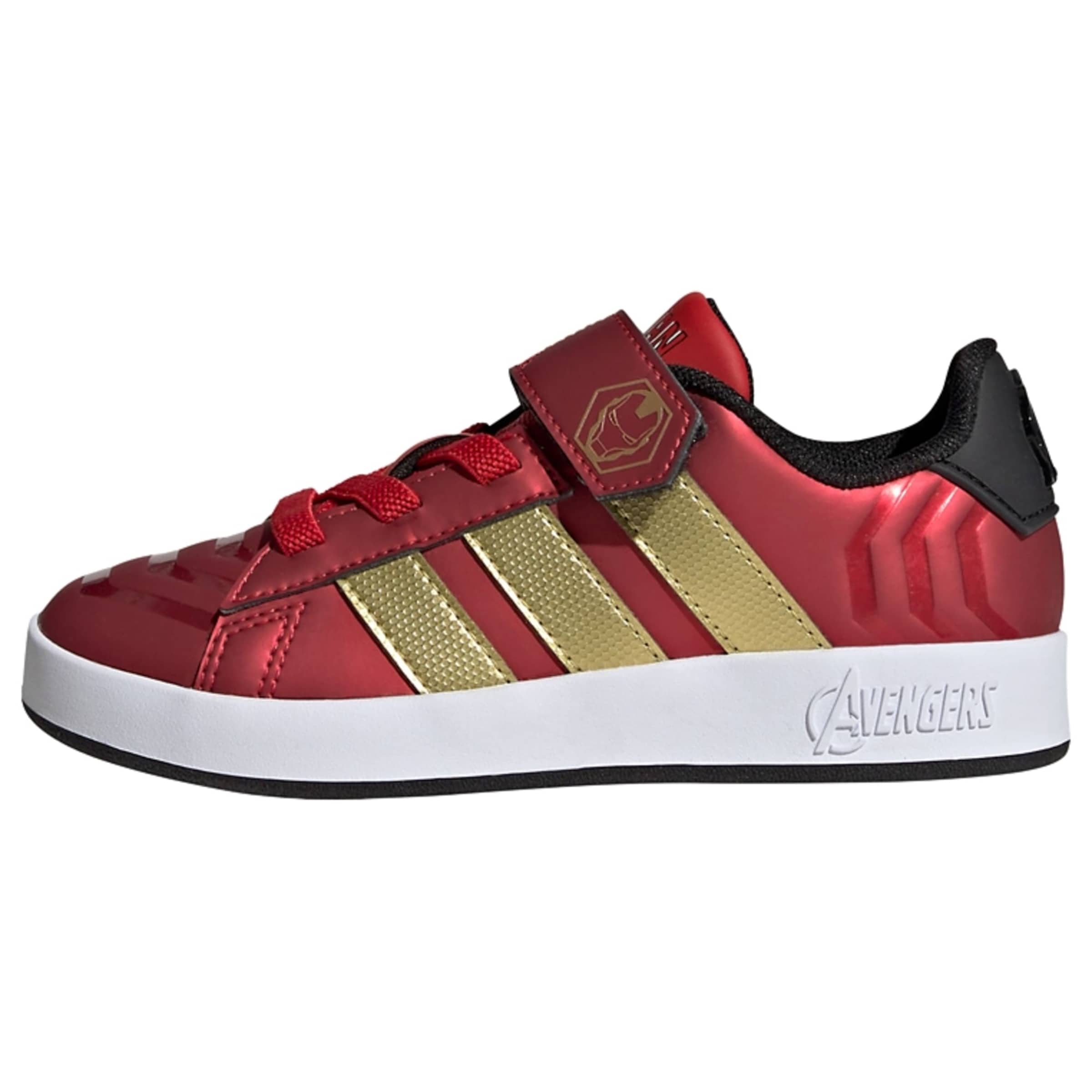 Baskets 'Marvel Avengers Grand Court' ADIDAS SPORTSWEAR en rouge : devant