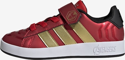 ADIDAS SPORTSWEAR Sportske cipele 'Marvel Avengers Grand Court' veličine 28 u zlatna / crvena, Pregled proizvoda
