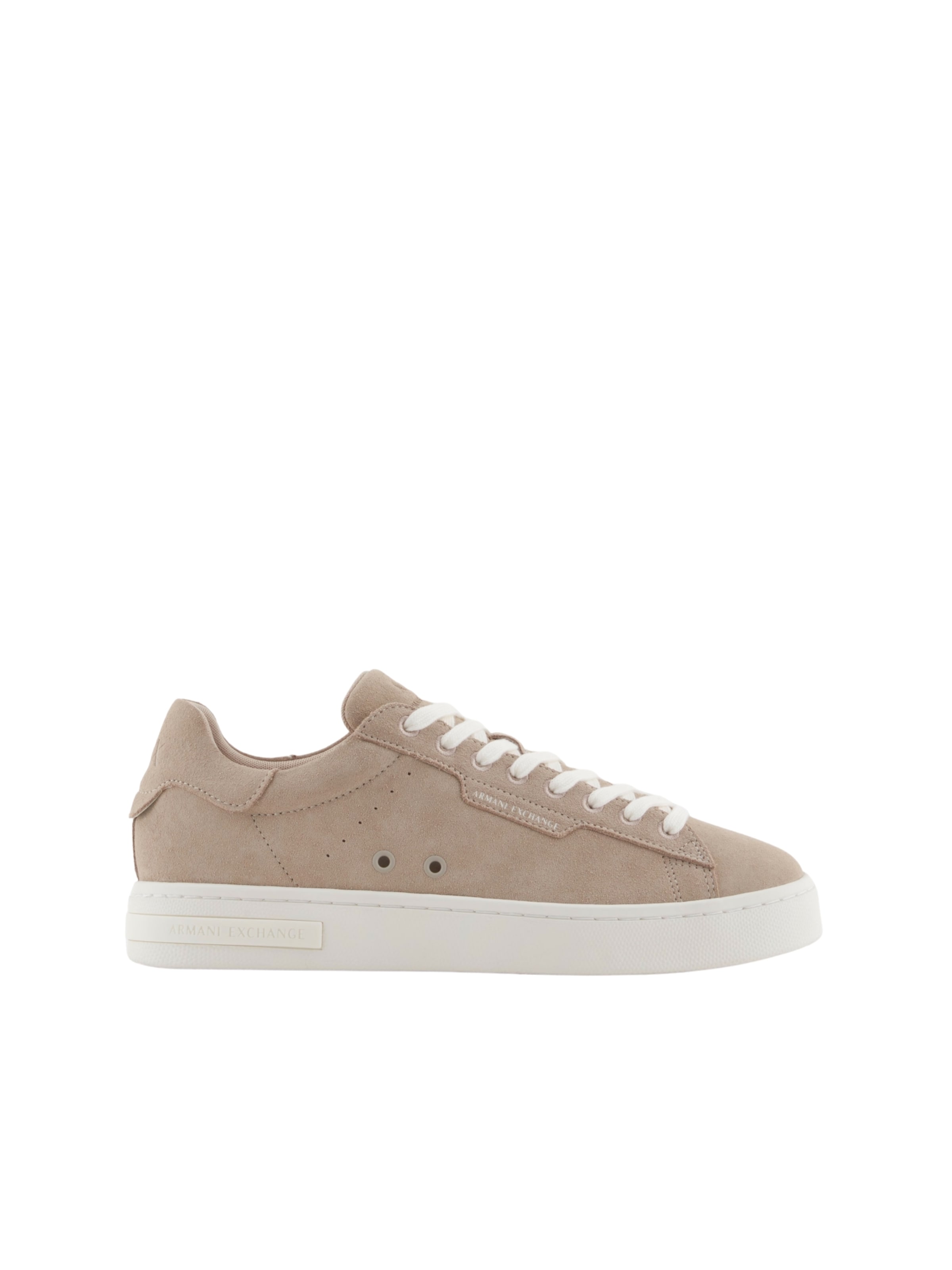 ARMANI EXCHANGE Platform trainers in Brown: front