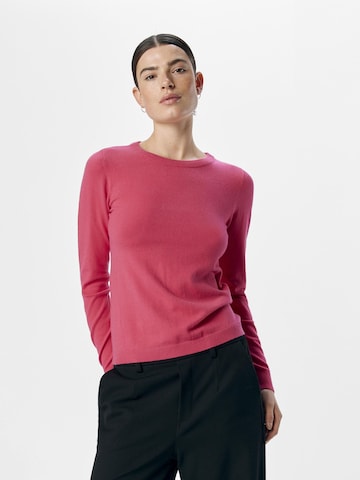 Pull-over 'OBJThess' OBJECT en rose : devant