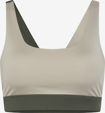 Haut de sport 'Duo' Born Living Yoga en gris : devant