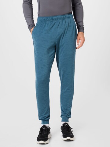 NIKE Regular Sportbroek in Blauw: voorkant