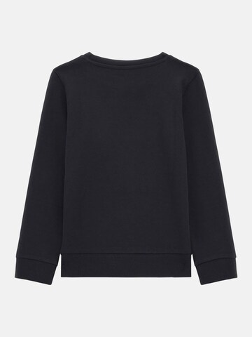 GUESS Sweatshirt 'Dreieck' in Schwarz