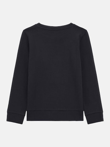 GUESS Sweatshirt 'Dreieck' in Schwarz