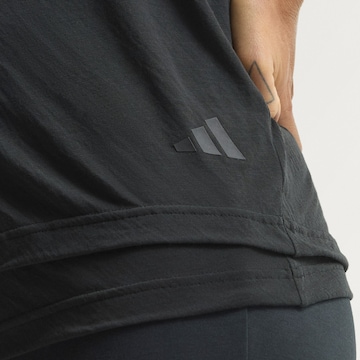 ADIDAS SPORTSWEAR Sportovní top 'Soft Lux' – černá