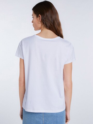 SET T-Shirt in Weiß