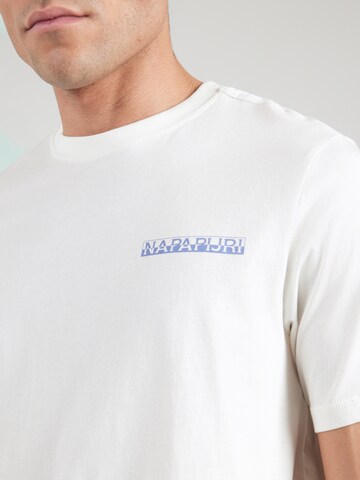 NAPAPIJRI Bluser & t-shirts 'SENAR' i hvid