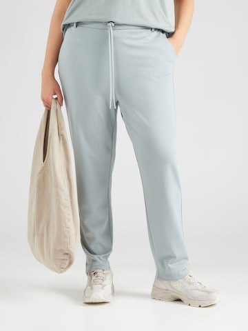 ONLY Carmakoma Tapered Hosen 'CARGOLDTRASH CLASSIC' in Blau: Vorderseite