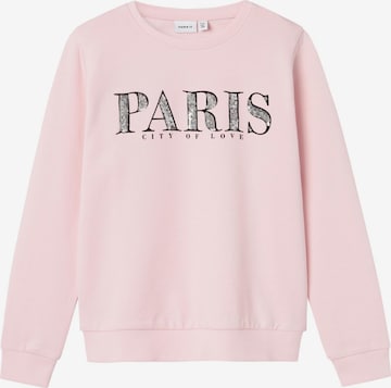 NAME IT Sweatshirt i pink: forside