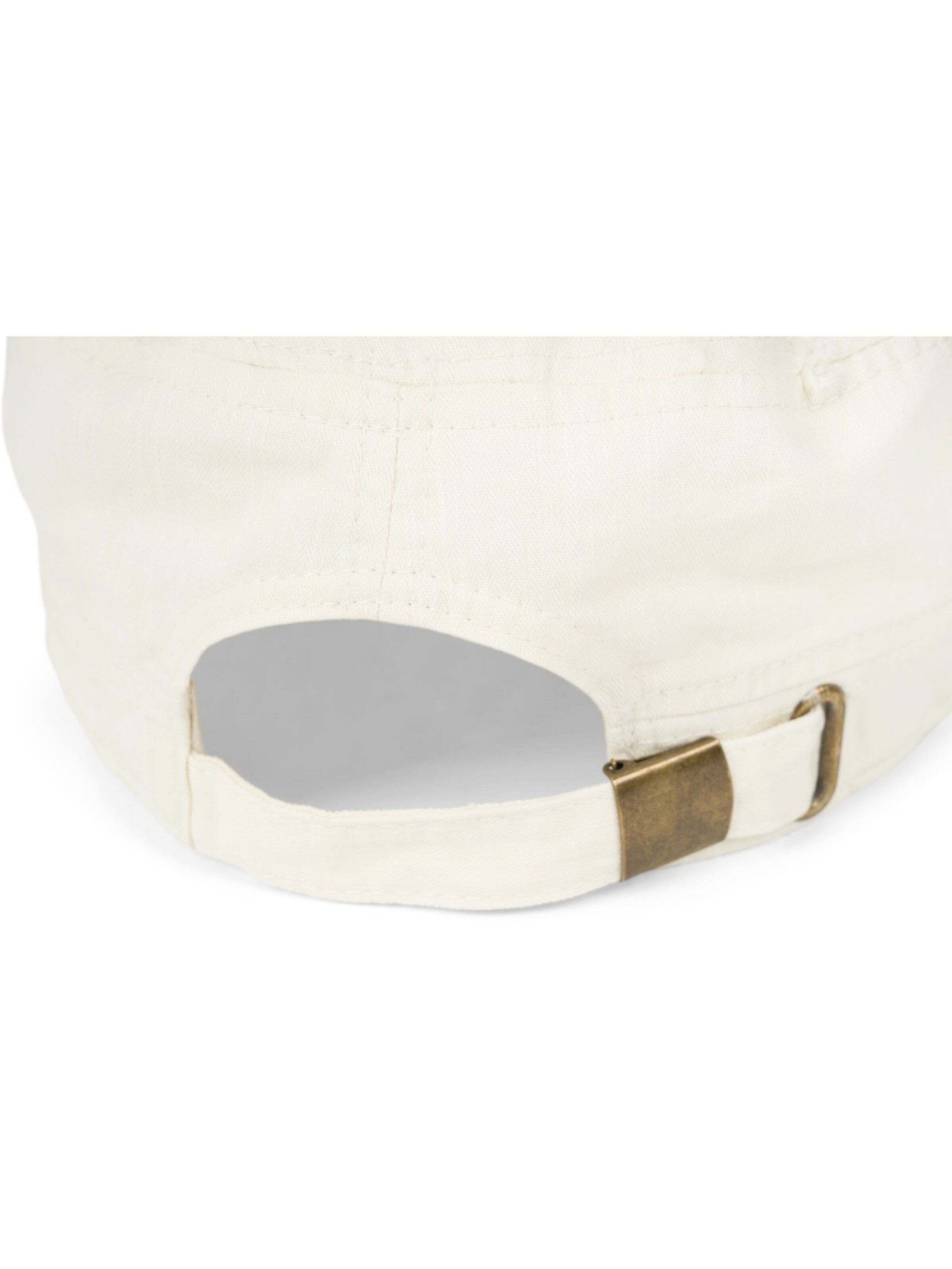 styleBREAKER Cap 'Military Cap Destroyed Used Look' in Beige