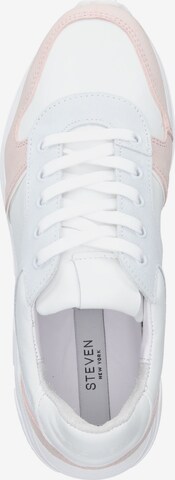 Sneaker bassa di Steven New York in bianco