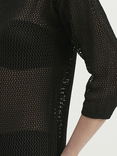 Hiccup Strickkleid in schwarz, Produktansicht