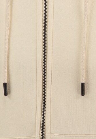 Key Largo Sweatjacke ' CONFIDENCE ' in Beige