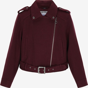 DreiMaster VintagePrijelazna jakna - crvena boja: prednji dio