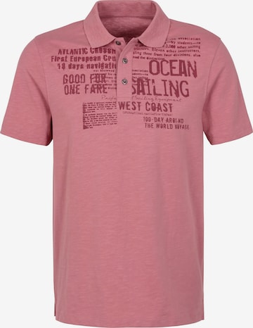 JOHN DEVIN Poloshirt in Pink: Vorderseite