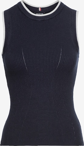 HECHTER PARIS Knitted Top in Black: front