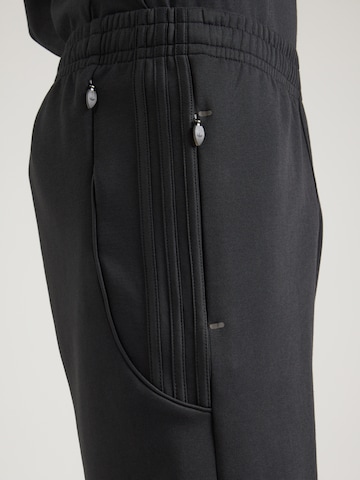 Largi Pantaloni de la ADIDAS ORIGINALS pe negru