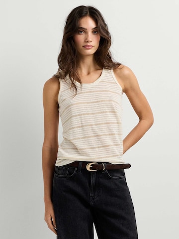 Pepe Jeans Top ' CORAL ' in Beige: voorkant