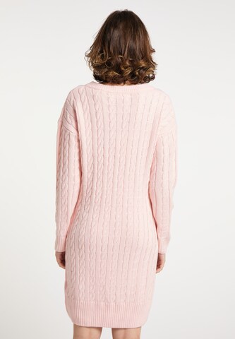 MYMO Strickkleid in Pink