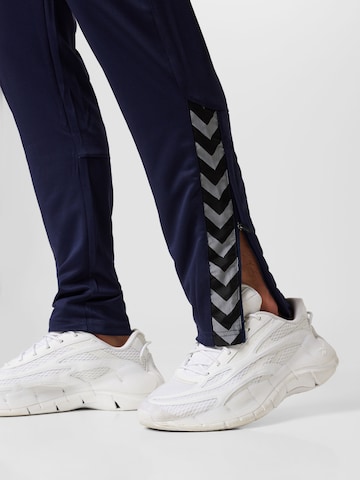 Hummel Regular Sports trousers in Blue