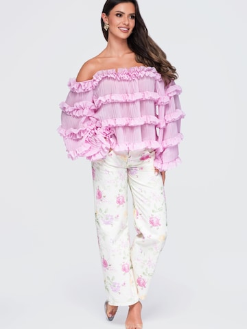 Camicia da donna di Ombre in rosa