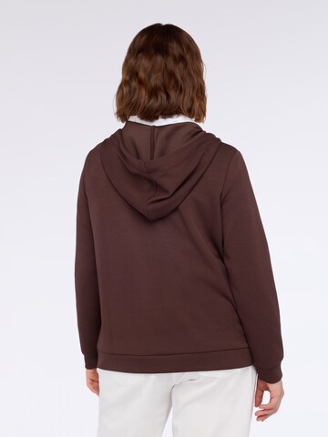 Fiorella Rubino Sweatvest in Bruin