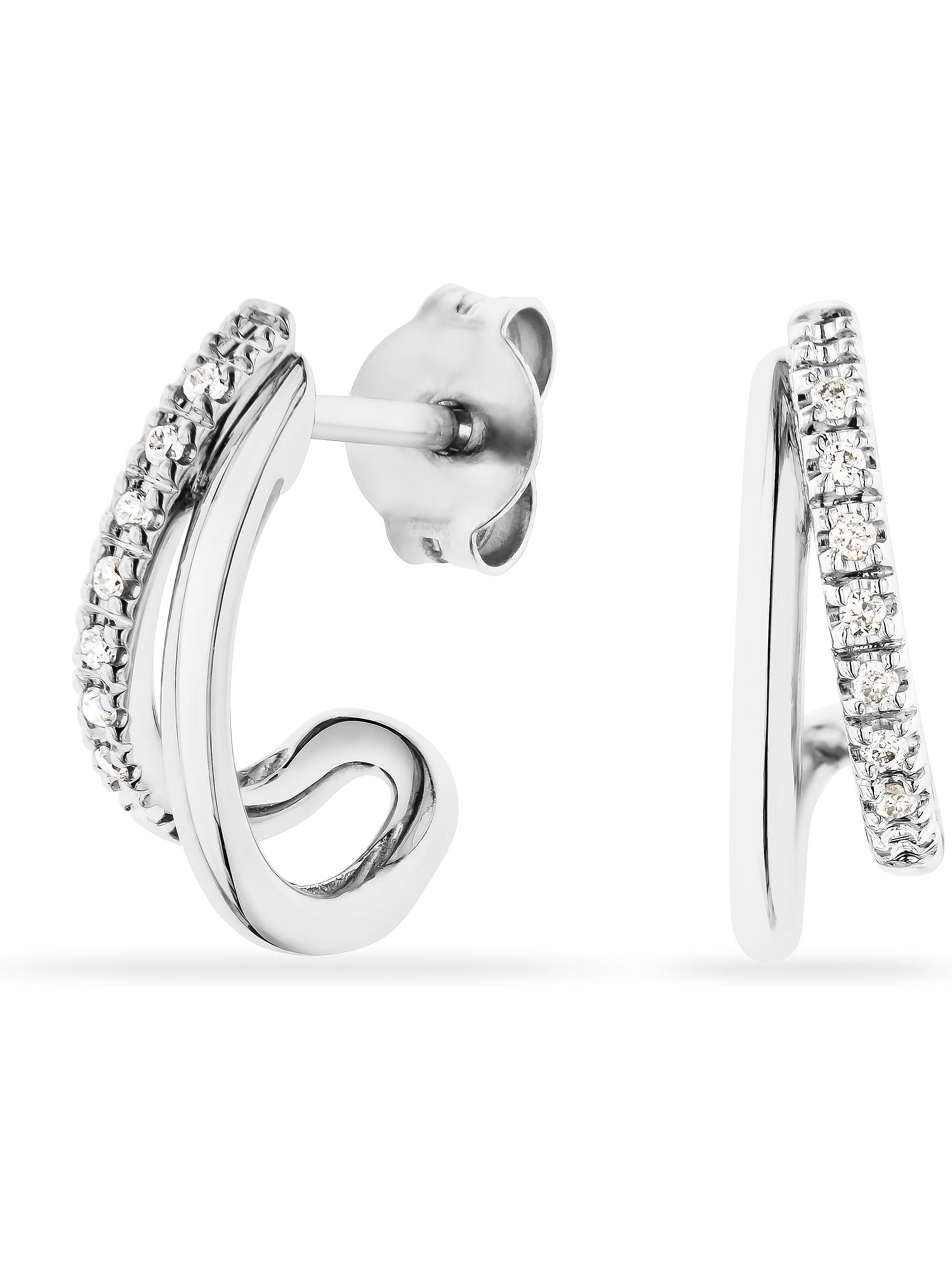 CHRIST Earrings in White