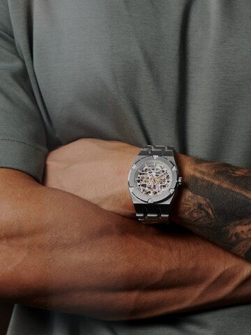 Arkai Analog watch 'Aaric Mamut' in Silver