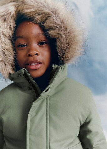 MANGO KIDS Anorak tomas in Grün