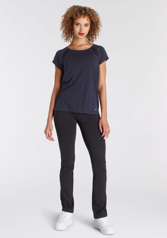 FAYN SPORTS Bootcut Hose in Schwarz