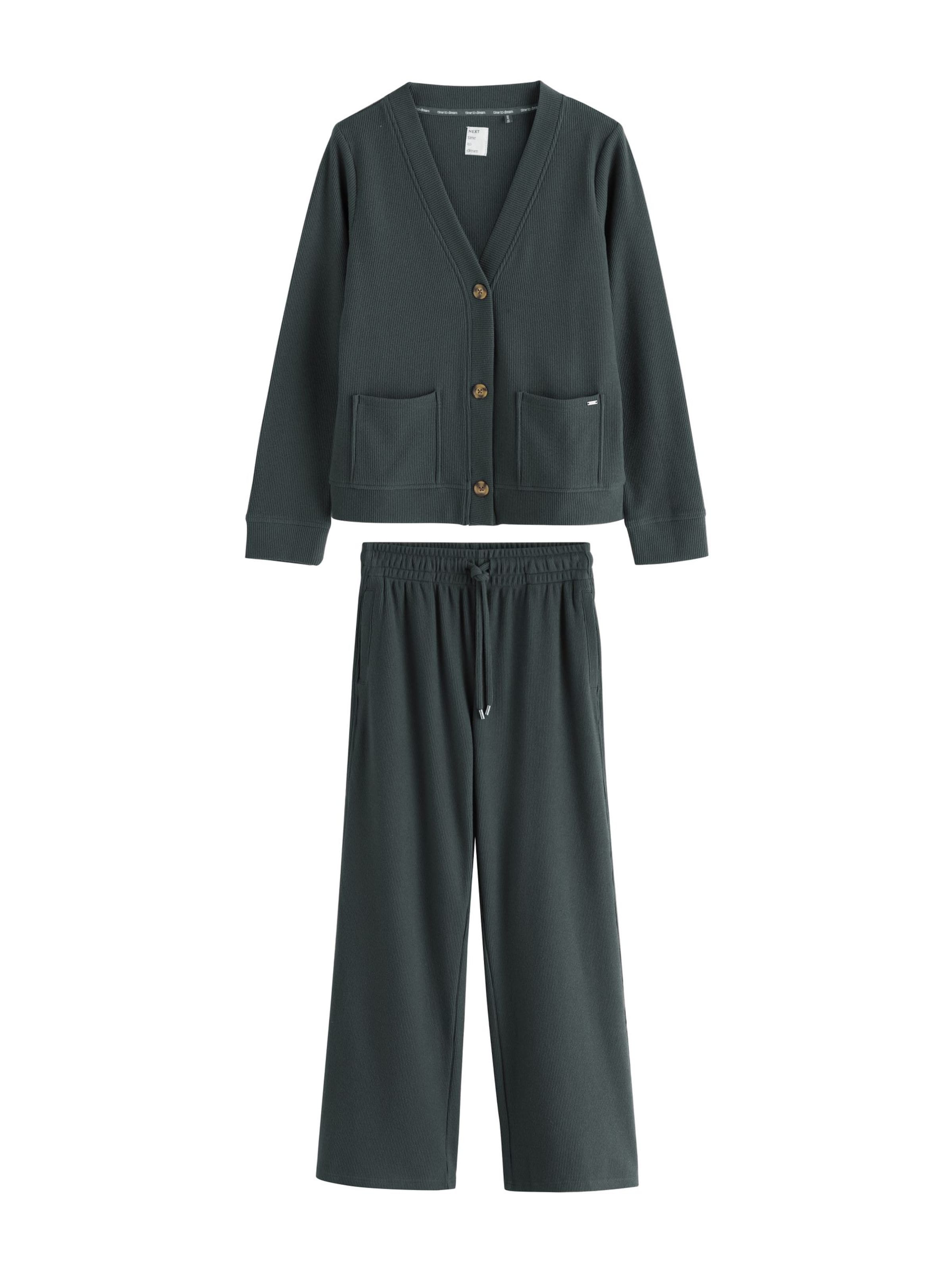 Next Pükskostüüm, värv must: eest vaates