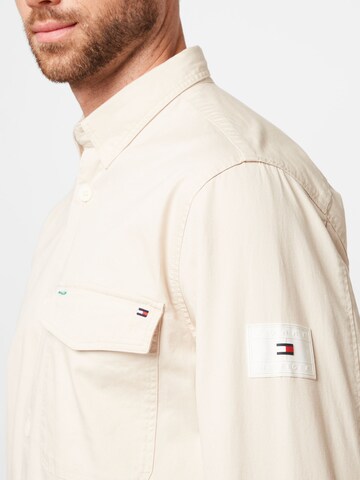 TOMMY HILFIGER Klasický střih Košile – béžová