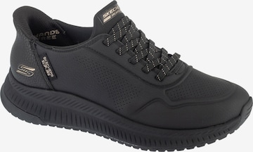 SKECHERS Sneakers laag 'Skechers Slip-Ins: Bobs Squad 4 - Key Look' in Zwart: voorkant