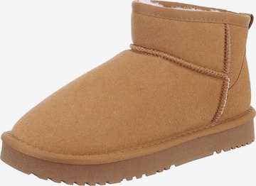 Ital-Design Boots in Beige: Vorderseite
