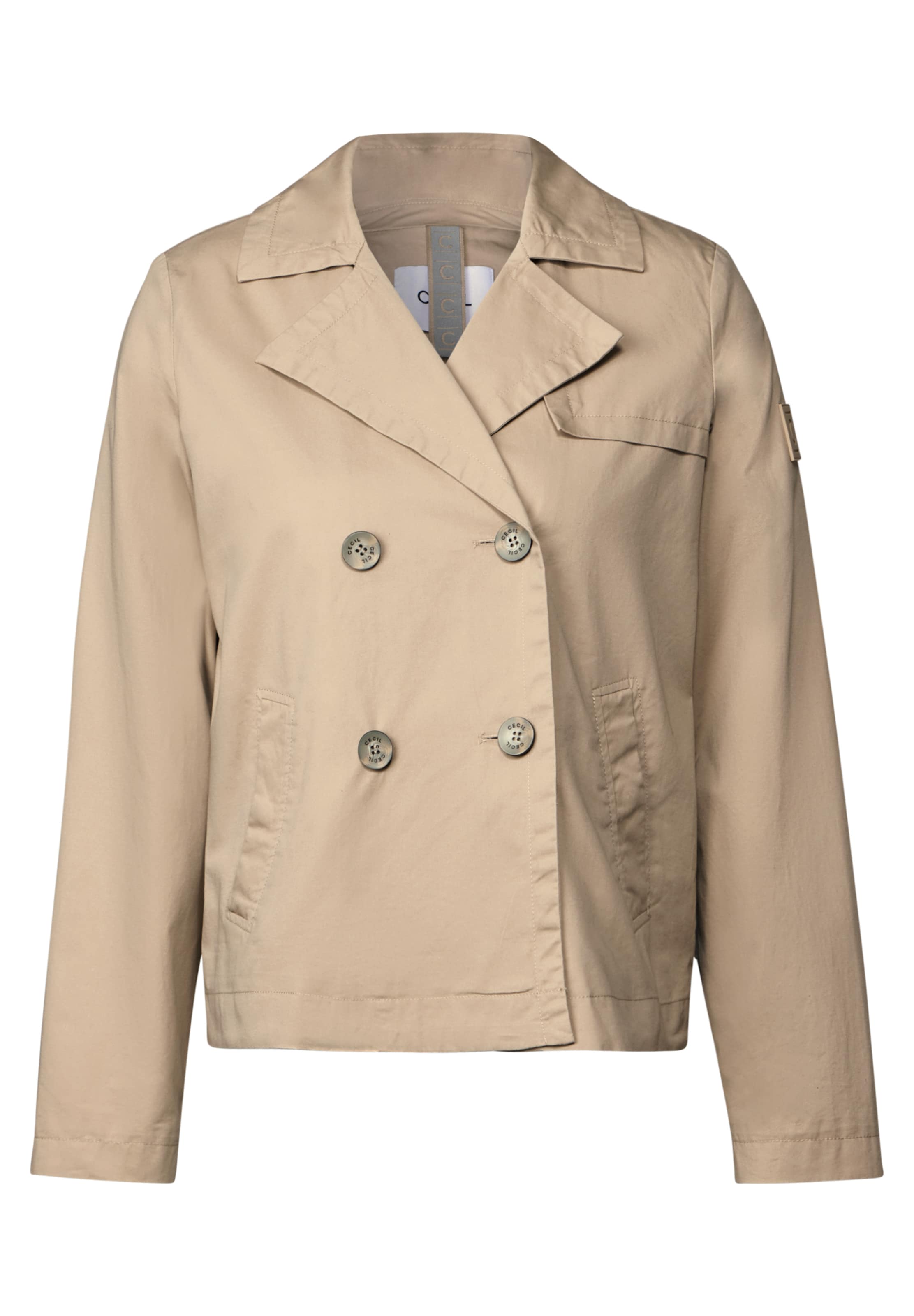 CECIL Between-Season Jacket in Brown: front