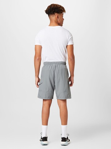 NIKE Ohlapna forma Športne hlače | siva barva