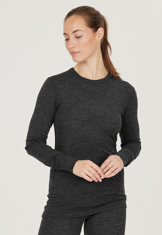 Whistler Base Layer 'Cerro' in Schwarz: Vorderseite