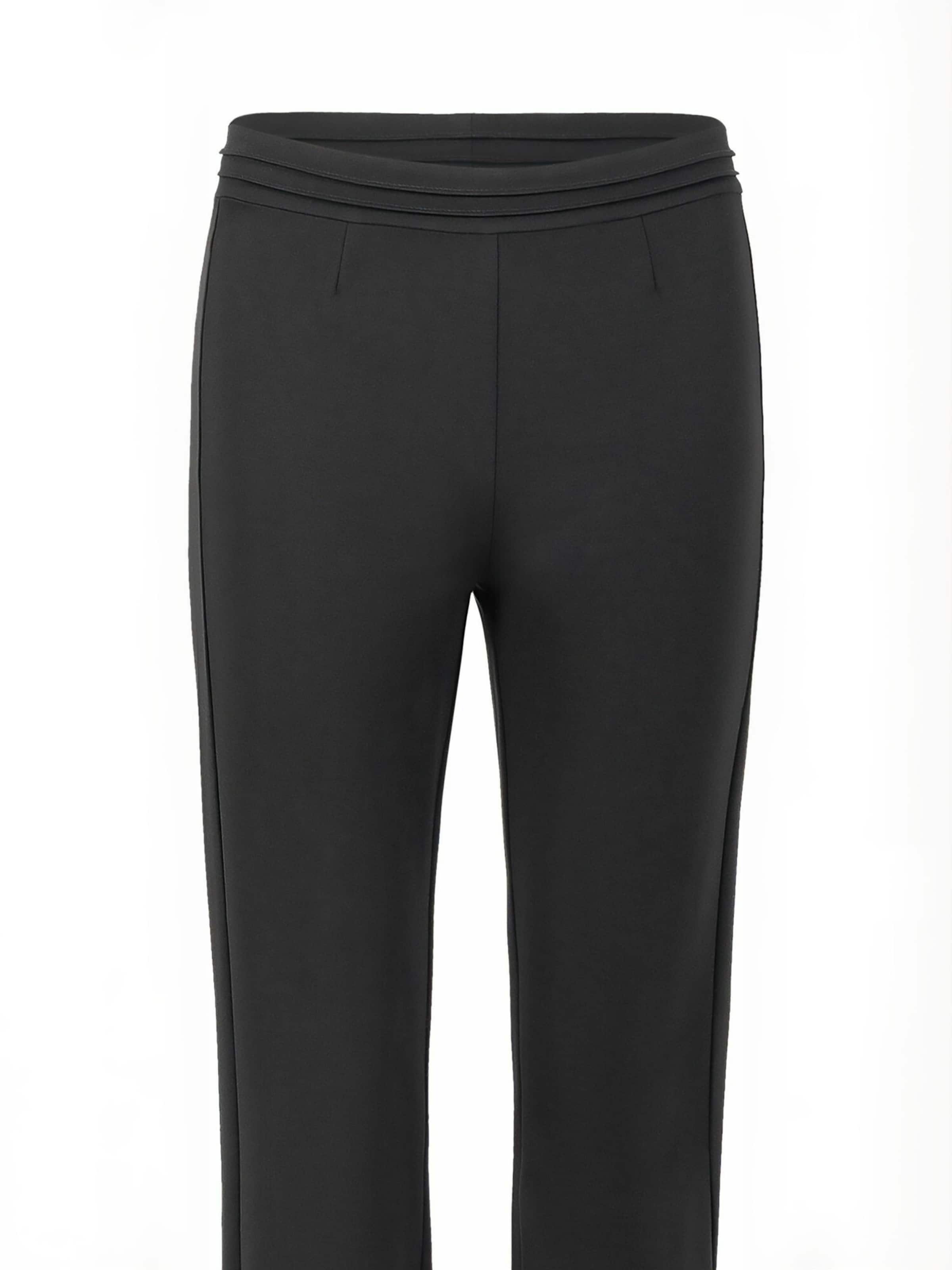 Coster Copenhagen - regular Pantalón ' Scuba ' en negro: frente