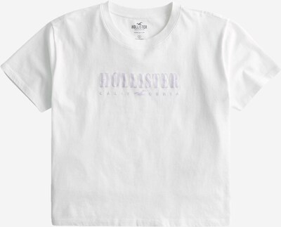 HOLLISTER T-shirt en gris / blanc, Vue avec produit