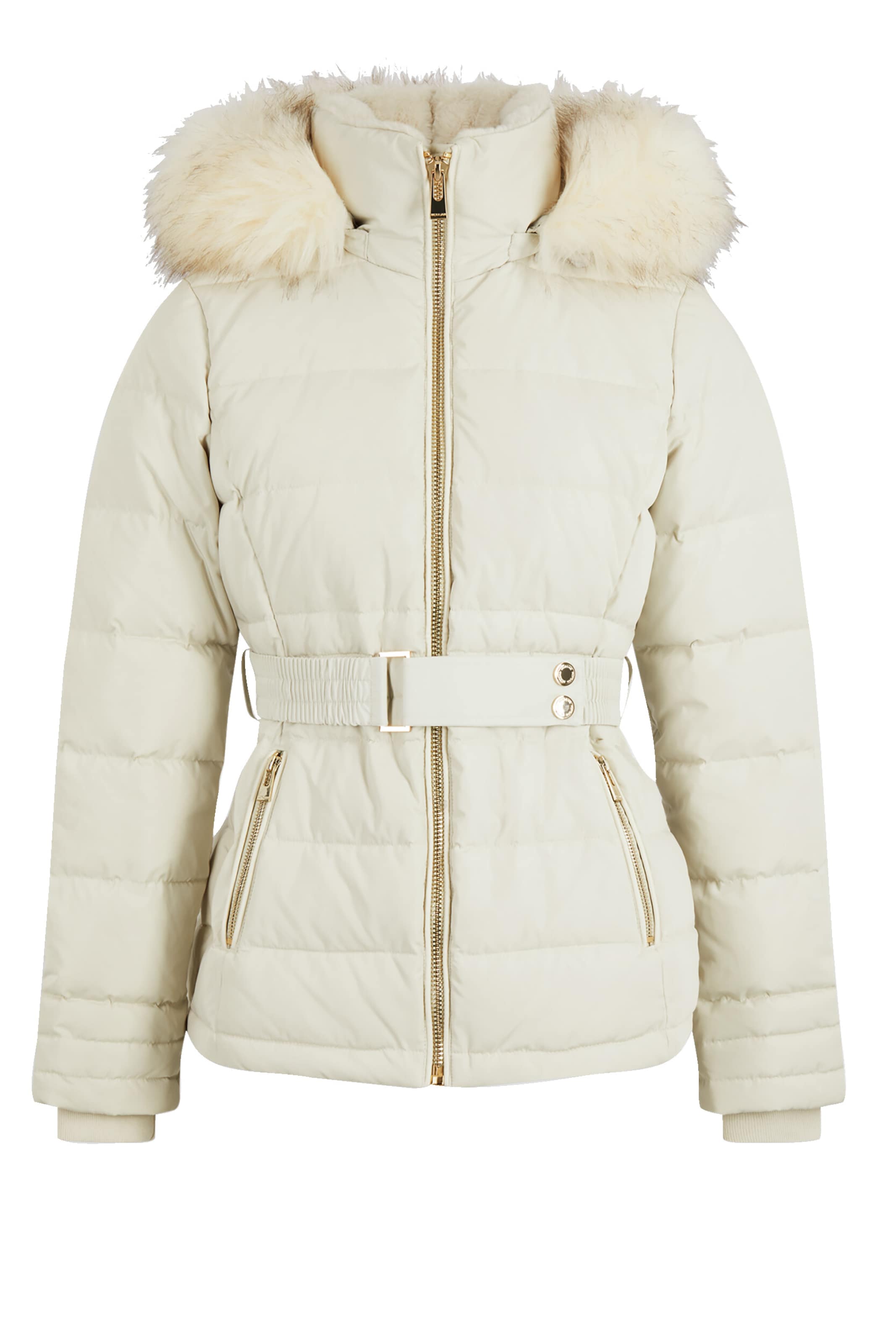 Morgan Winter Jacket '252-GAMONI' in Beige: front