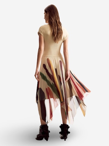 Desigual - Vestido 'VEST_BRUSHES_LACROIX 26SWVK39' en beige