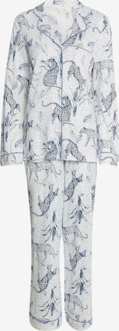 Marks & Spencer Pyjama in Wit: voorkant