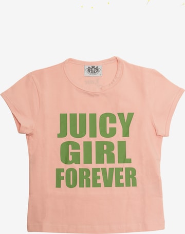 T-Shirt Juicy Couture en rose : devant