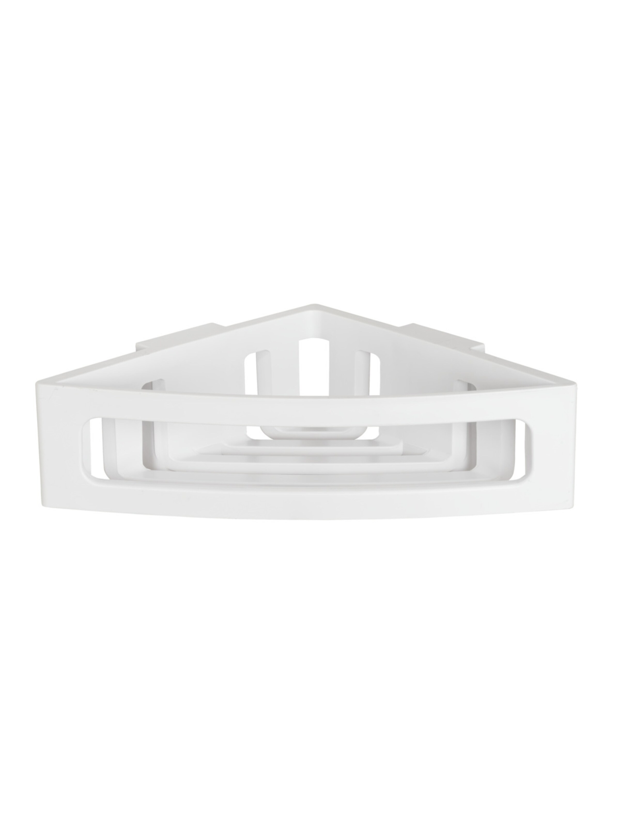 Wenko Eckablage 'Turbo-Loc® Genova' in Weiß