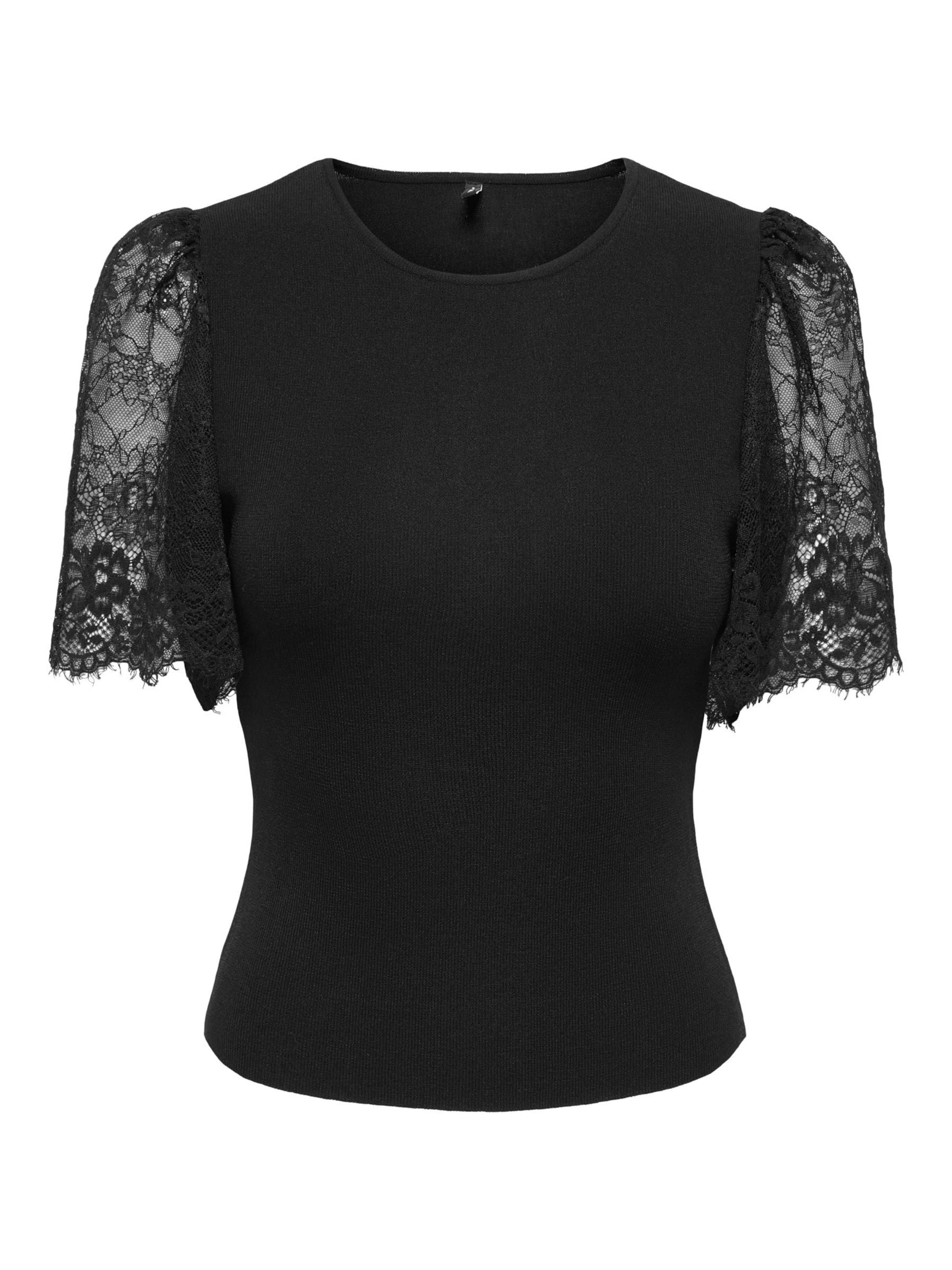 ONLY - Camiseta 'ONLCopra' en negro: frente