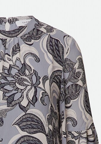 COMMA Bluse in Blau